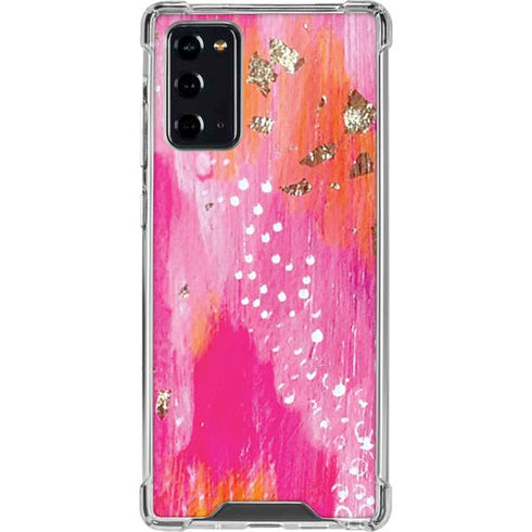 Etta Vee Gold Dust Galaxy Note20 5G Clear Case